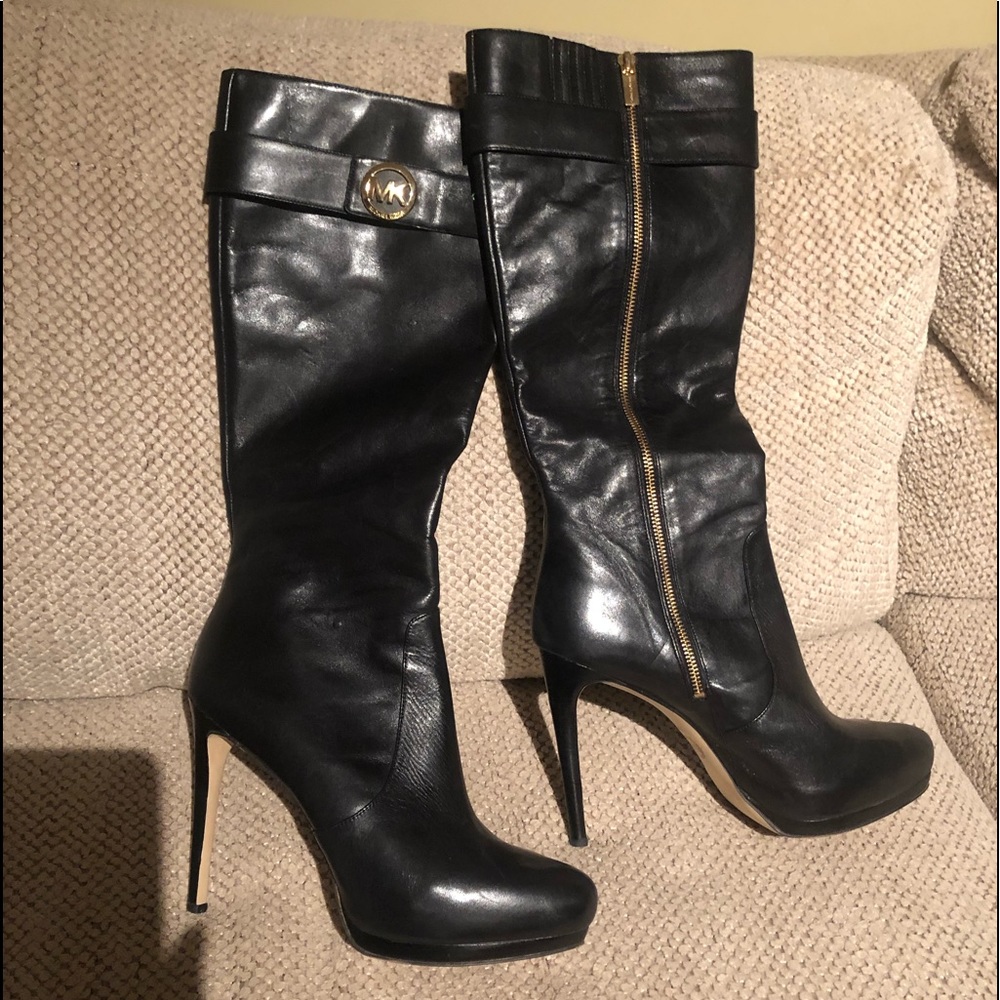 Michael Kors Caroline Tall Platform Boots